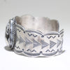 White Buffalo Bracelet by Arnold Goodluck 5-1/2"