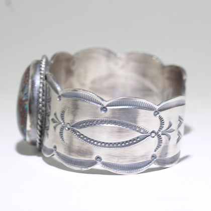 Silver Bracelet by Arnold Goodluck 5-1/4