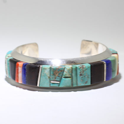 Inlay Bracelet by Wes Willie 5