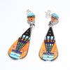 Inlay Earrings by Erwin Tsosie