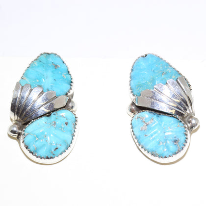 Turquoise Earrings by Zuni