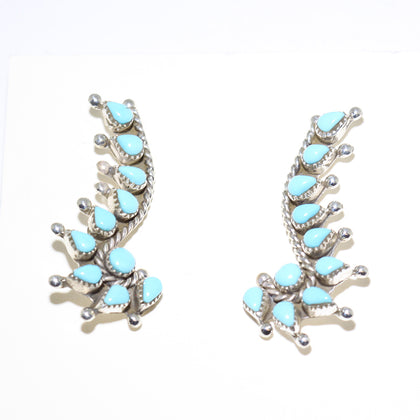 Turquoise Earrings by Zuni