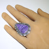 Charoite Ring by Justine Tso- 9.5