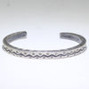 Silver Bracelet by Jesse Robbins 5-3/4"
