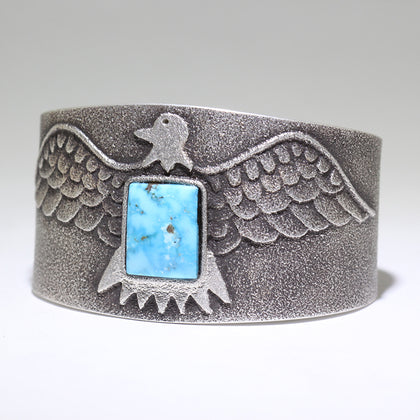 Turquoise Bracelet by Lee Begay 5-3/4