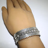 Silver Bracelet by Thomas Jim 6"