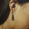 Inlay Earrings by Erwin Tsosie