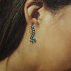 Turquoise Earrings by Zuni