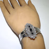 Onyx Bracelet by Eula Wylie 5-1/2"