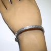 Silver Bracelet by Jesse Robbins 5-3/4"