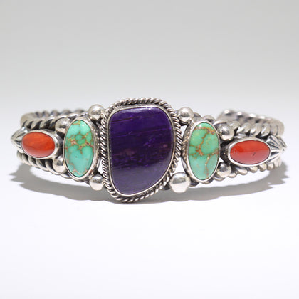 Sugilite Bracelet by Navajo 5-1/4