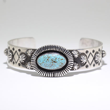 Kingman Bracelet by Philbert Secatero 5-3/4