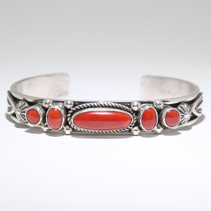 Coral Bracelet by Albert Jake 5-3/4
