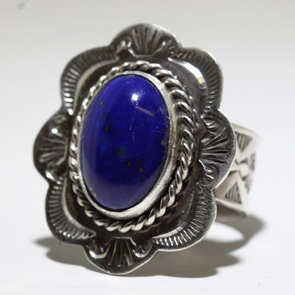 Lapis Ring by Arnold Goodluck- 9