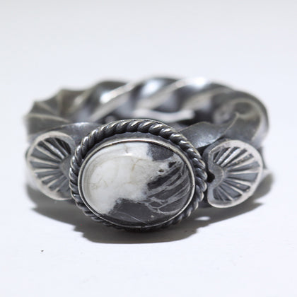 White Buffalo Ring by Andy Cadman- 8.5