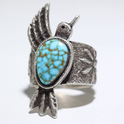 Kingman Ring by Lee Begay- 5.5