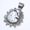 White Buffalo Pendant by Andy Cadman