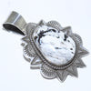 White Buffalo Pendant by Andy Cadman