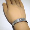 Silver Bracelet by Arnold Goodluck 5-3/4"