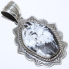 White Buffalo Pendant by Arnold Goodluck