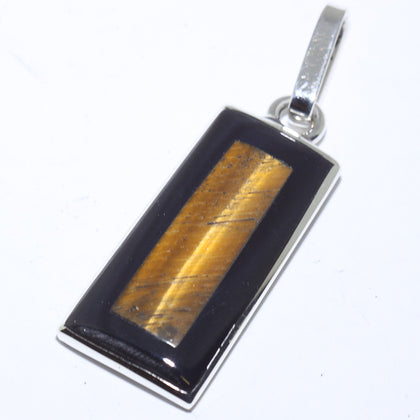 Tigers Eye Pendant by Harland & Monica Coonsis