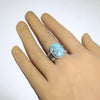 Kingman Ring by Lee Begay- 10.5