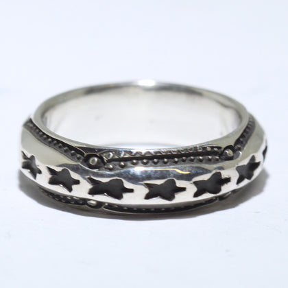 Silver Ring by Darrell Cadman- 9