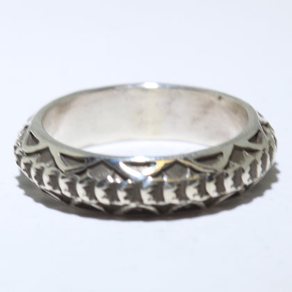 Silver Ring by Darrell Cadman- 12