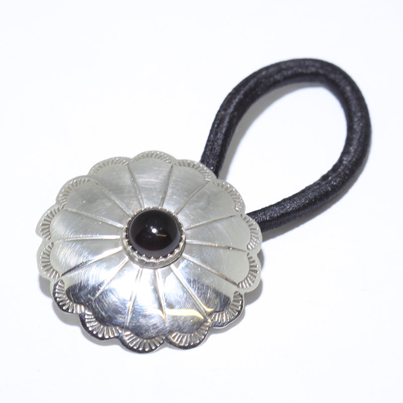 Silver Neck Button Silver Button by Navajo – Gallup Trading