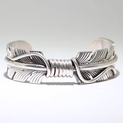 Feather Bracelet by Navajo 5-1/2