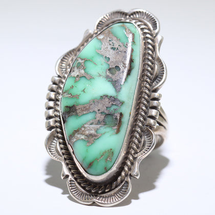 Broken Arrow Ring by Navajo- 10