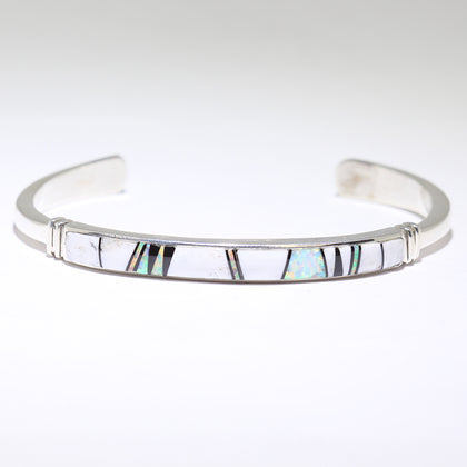 Inlay Bracelet by Navajo 5