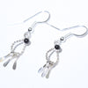 Silver Earrings by Navajo