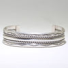 Silver Bracelet by Navajo 5-3/4"