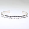 Silver Bracelet by Navajo 5-1/4"