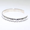 Silver Bracelet by Navajo 5-1/4"