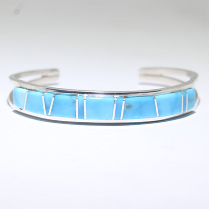 Inlay Bracelet by Zuni 5-1/4