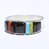 Inlay Ring by Veronica Benally- 8.5