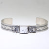 White Buffalo Bracelet by Navajo 5-3/4"