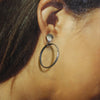 Silver Earrings by Kinsley Natoni