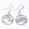 Silver Earrings by Navajo