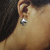 Silver Earrings by Navajo