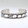 Silver Bracelet by Alex Sanchez 5-1/2"