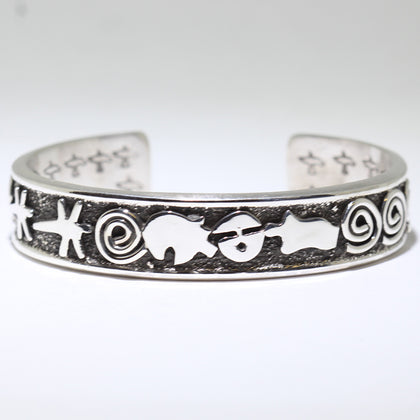 Silver Bracelet by Alex Sanchez 5-1/2