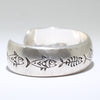 Silver Bracelet by Norbert Peshlakai 5-1/2"