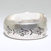 Silver Bracelet by Norbert Peshlakai 5-1/2"