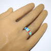 Inlay Ring by Veronica Benally- 7.5