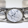 White Buffalo Bracelet by Arnold Goodluck 5-3/4"