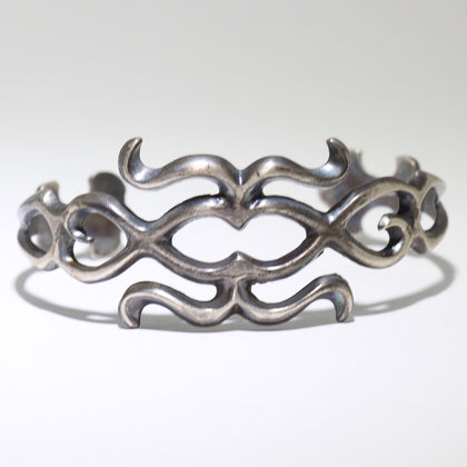 Silver Bracelet by Navajo 5-3/4
