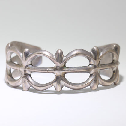 Silver Bracelet by Navajo 5-1/4